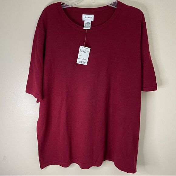 Liz Baker | short sleeve top - Picture 1 of 9